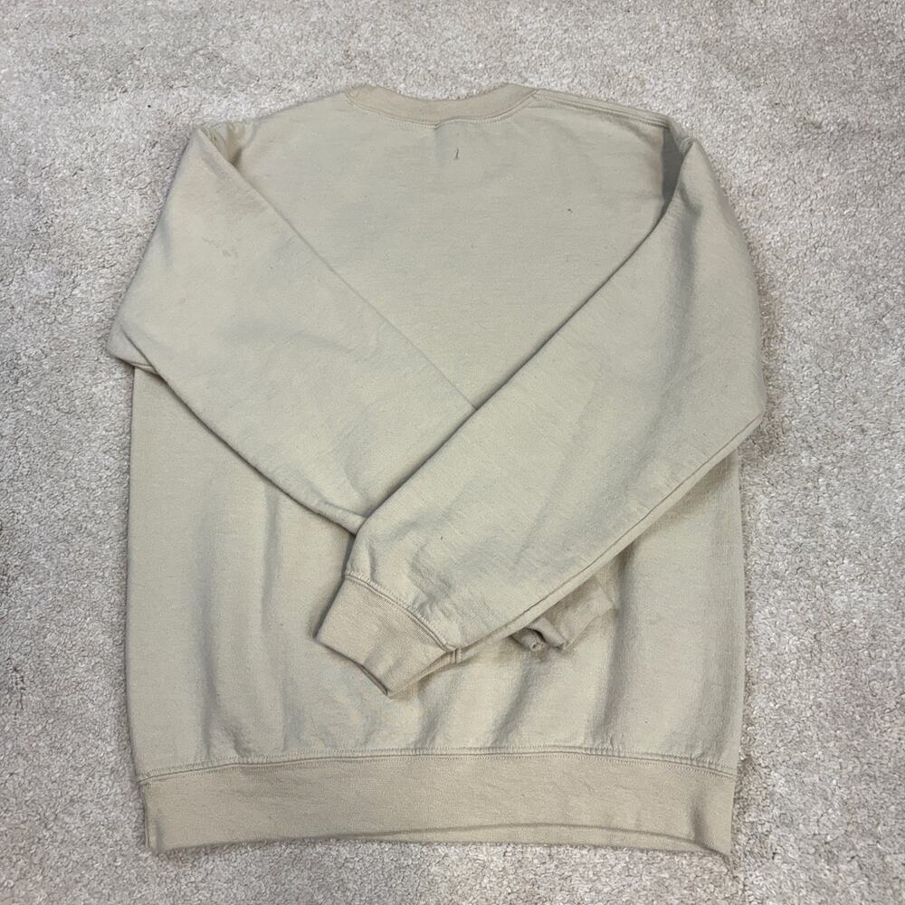 Gildan Taylor Swift Albums As Books Graphic Crewneck Beige Sweatshirt Size S - Picture 4 of 5